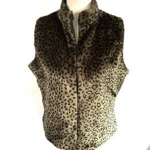 Xhilaration Leopard Print Vest